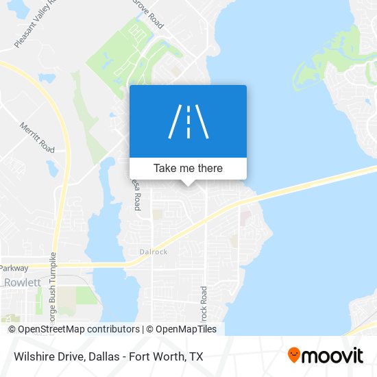 Wilshire Drive map