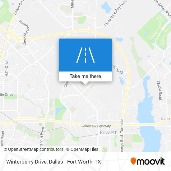 Winterberry Drive map
