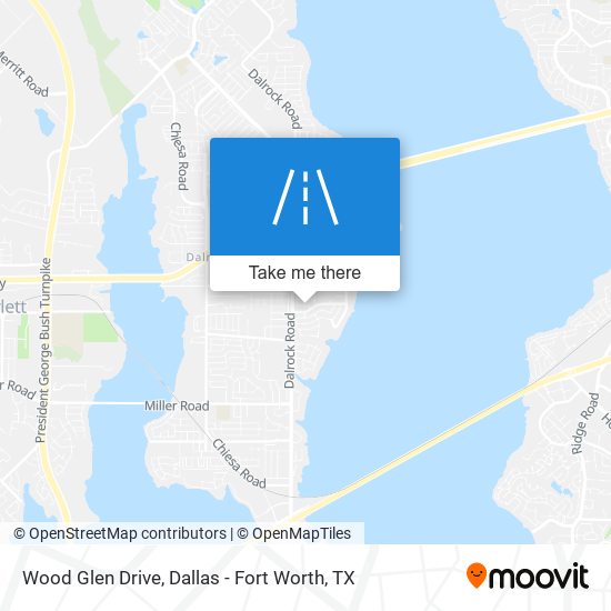 Mapa de Wood Glen Drive