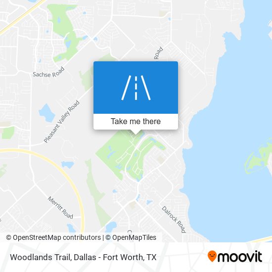 Woodlands Trail map