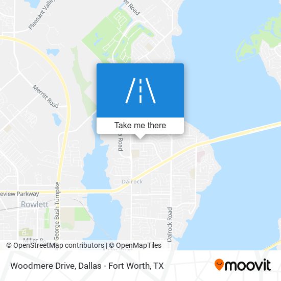 Woodmere Drive map