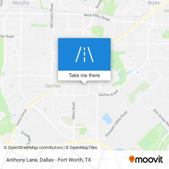 Anthony Lane map