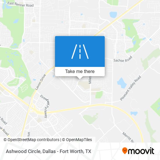 Ashwood Circle map