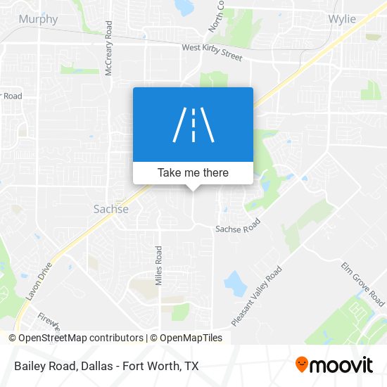 Bailey Road map
