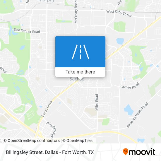 Mapa de Billingsley Street