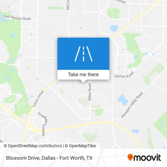 Blossom Drive map
