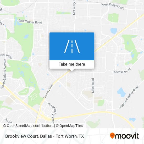 Mapa de Brookview Court