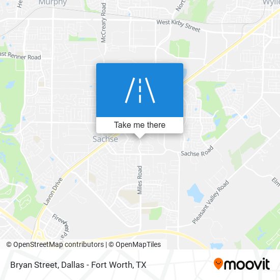 Mapa de Bryan Street