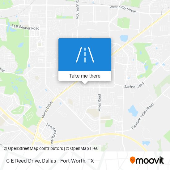 C E Reed Drive map