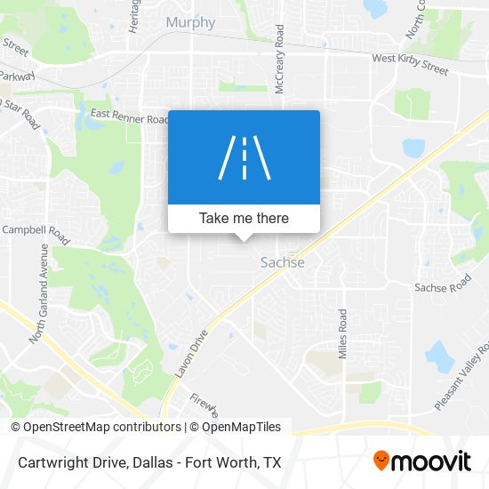 Cartwright Drive map