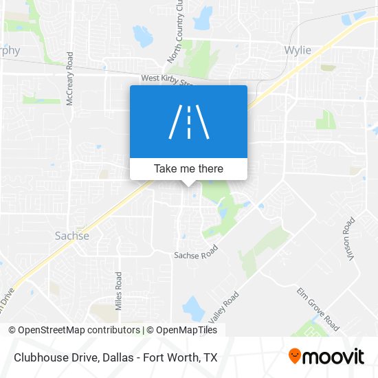 Clubhouse Drive map