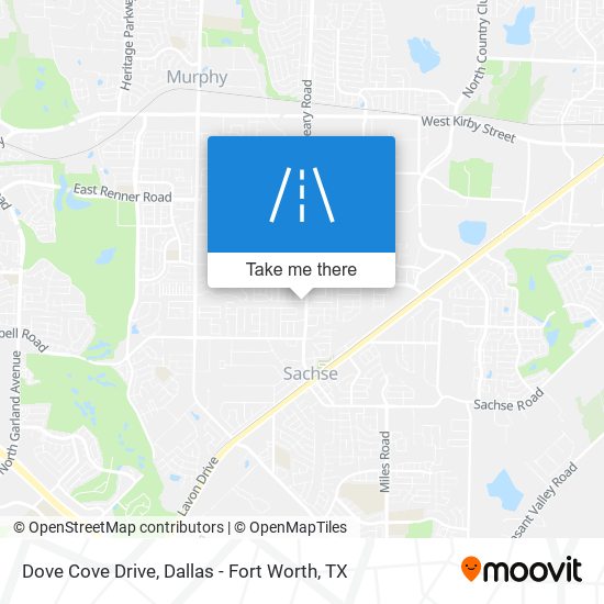 Dove Cove Drive map