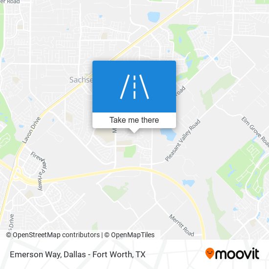 Mapa de Emerson Way