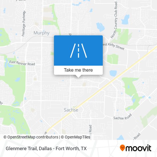 Glenmere Trail map