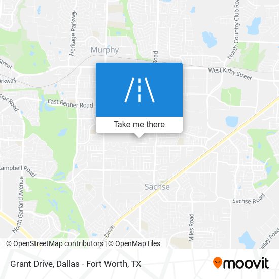 Mapa de Grant Drive