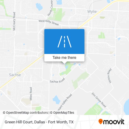 Green Hill Court map