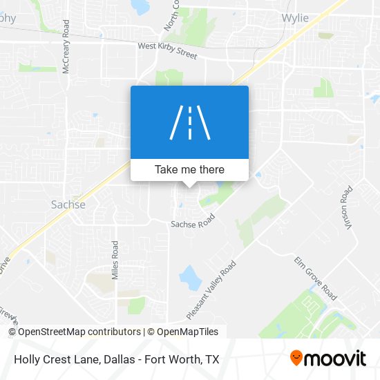 Mapa de Holly Crest Lane