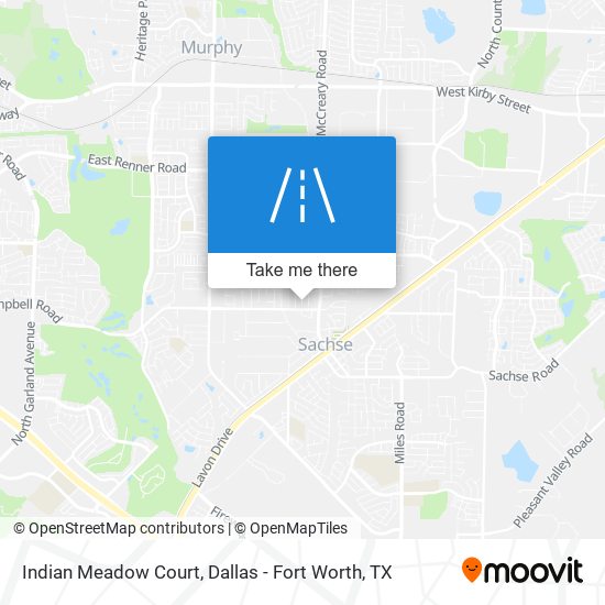 Indian Meadow Court map
