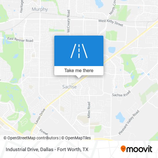 Industrial Drive map