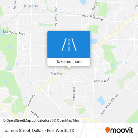 James Street map