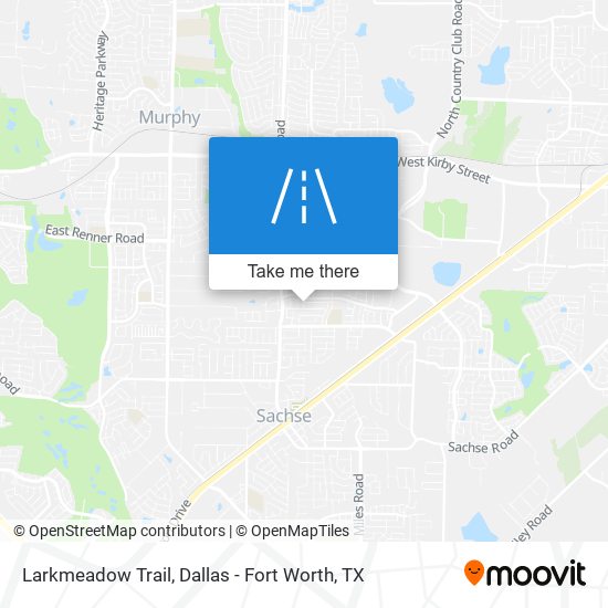 Larkmeadow Trail map