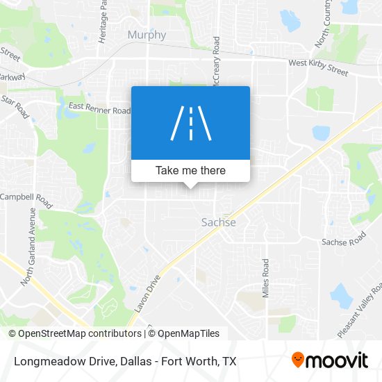 Longmeadow Drive map