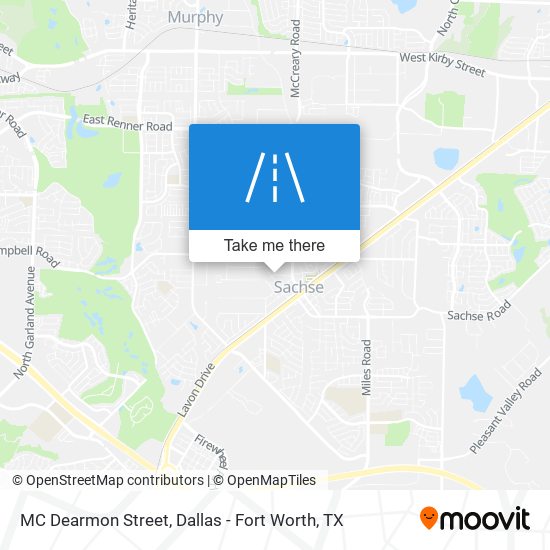 MC Dearmon Street map