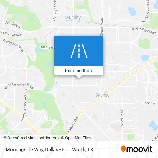 Mapa de Morningside Way