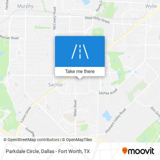 Parkdale Circle map