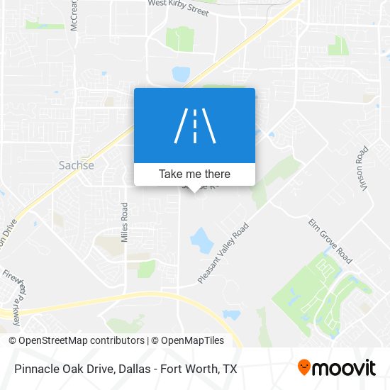Mapa de Pinnacle Oak Drive