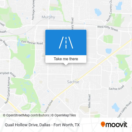 Mapa de Quail Hollow Drive