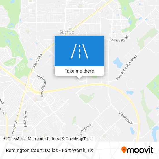 Remington Court map