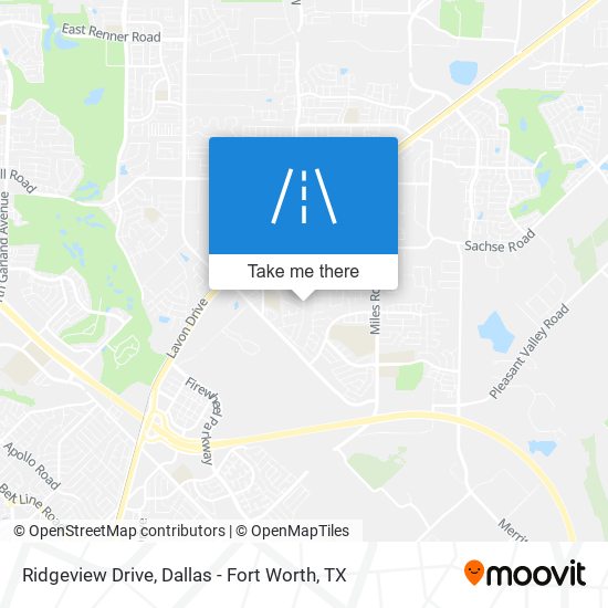 Ridgeview Drive map