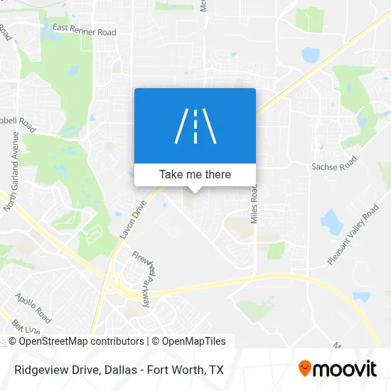 Ridgeview Drive map