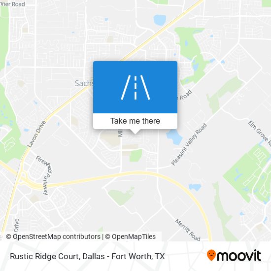 Rustic Ridge Court map