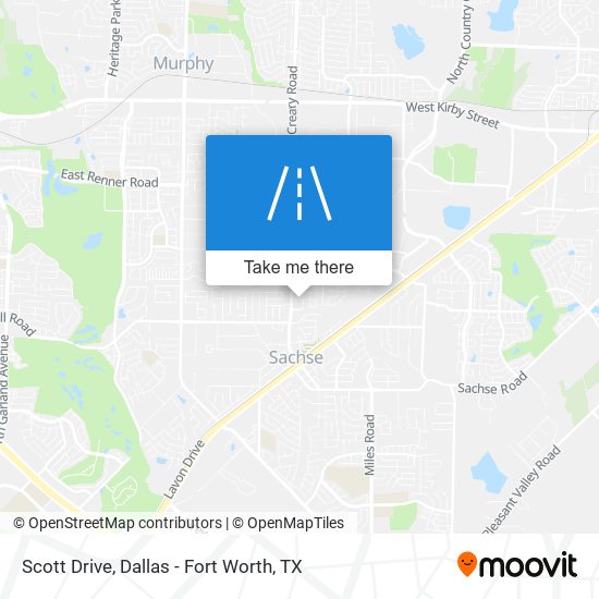 Mapa de Scott Drive