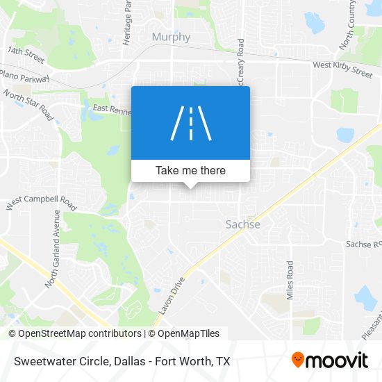 Sweetwater Circle map