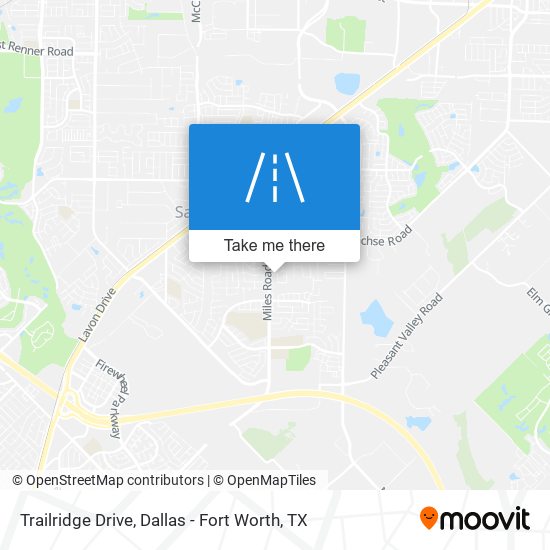 Trailridge Drive map