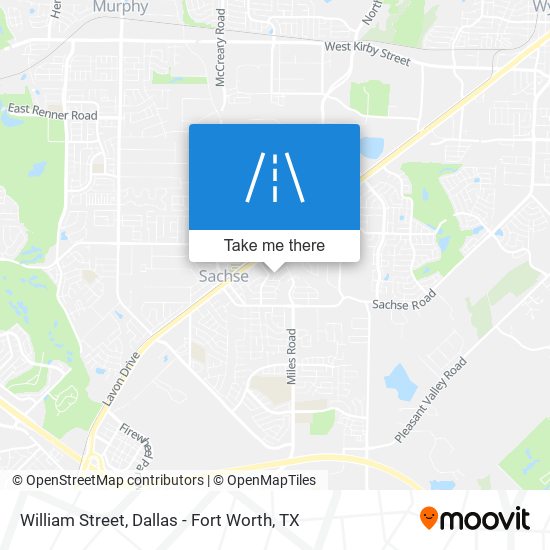 William Street map