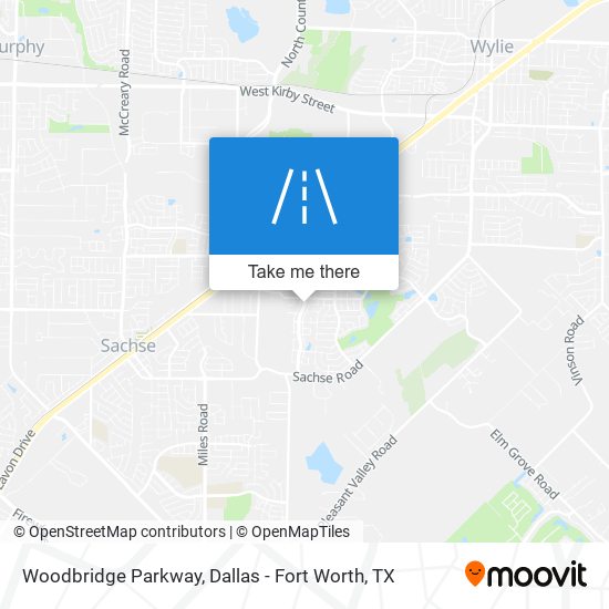 Mapa de Woodbridge Parkway