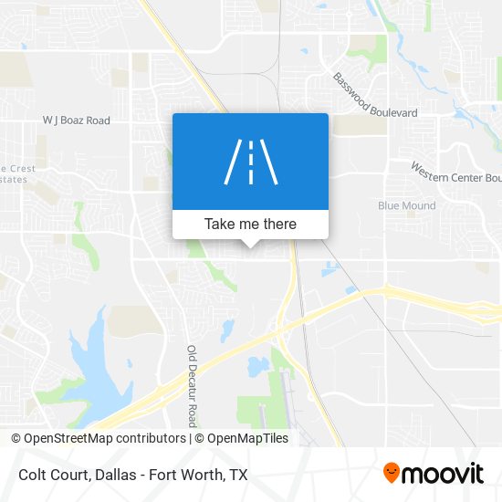 Colt Court map