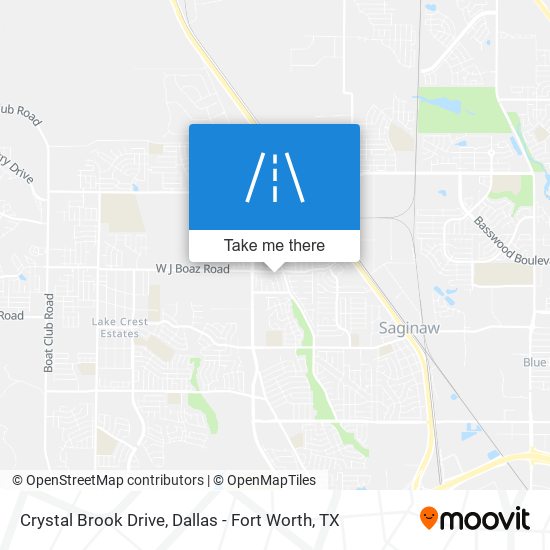 Crystal Brook Drive map