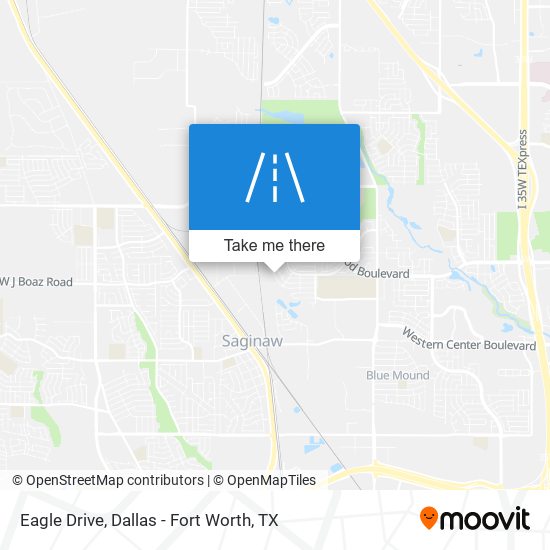 Mapa de Eagle Drive