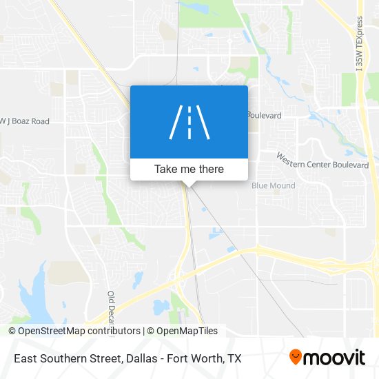 East Southern Street map