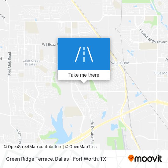 Mapa de Green Ridge Terrace