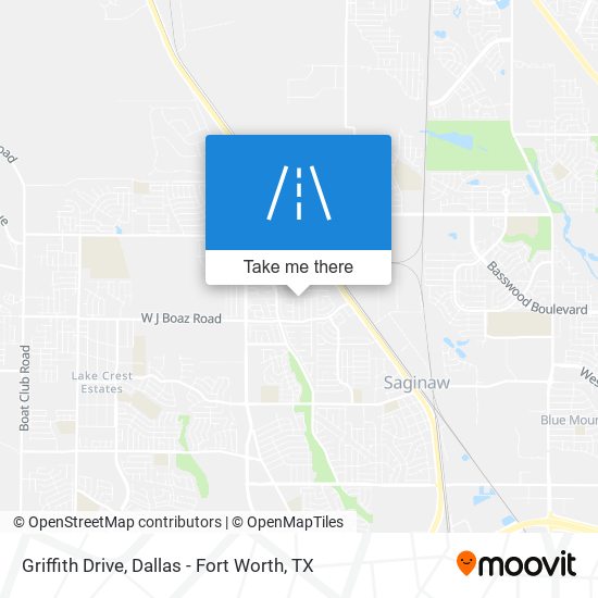 Griffith Drive map