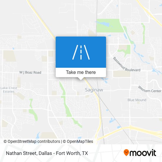 Nathan Street map