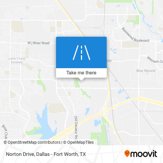 Mapa de Norton Drive