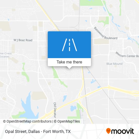 Opal Street map
