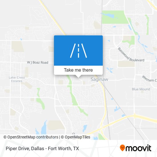Mapa de Piper Drive